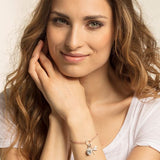 THOMAS SABO CHARM PENDANT "HEART WITH WHITE STONE"