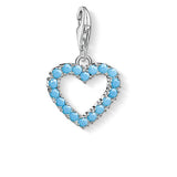 THOMAS SABO CHARM PENDANT "TURQUOISE HEART "