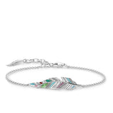THOMAS SABO CHARM BRACELET "FEATHER"