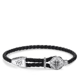 THOMAS SABO BRACELET "LEATHER STRAP COMPASS"