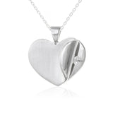 Heart CZ Sterling Silver Pendant Reverie