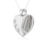 Heart CZ Sterling Silver Pendant Reverie