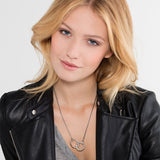 THOMAS SABO "NECKLACE SKULL LOVE, FAITH, HOPE"