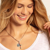 THOMAS SABO CHARM PENDANT "CROSS COLORFUL"