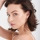 ANIA HAIE MODERN BEADED HOOP EARRINGS