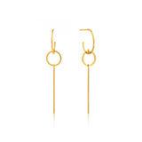 ANIA HAIE MODERN SOLID DROP EARRINGS