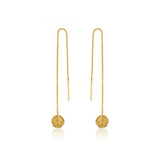 ANIA HAIE DEUS THREADER EARRINGS