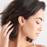 ANIA HAIE TURQUOISE DROP STUD EARRINGS