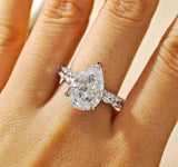 Freya ring worn on hand