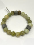 ebedi - engraved jade bracelet