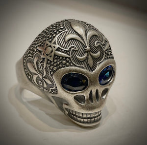 Epochs - Vintage skull ring