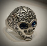 Epochs - Vintage skull ring