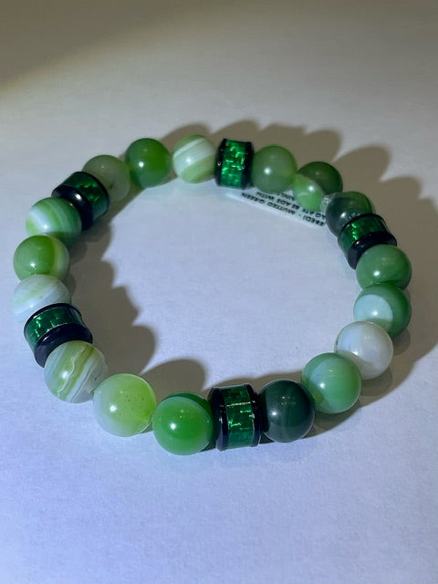 Ebedi - green bracelet