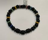 Ebedi - multicolor lava beads bracelet