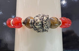Ebedi - Bass lion head bracelet