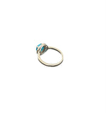 LC GEMS - Lab created topaz ring
