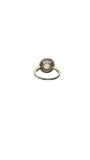 LC GEMS - 925 silver ring, lab created opal
