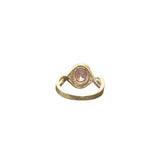 LC GEMS - Lab created pink saphire ring