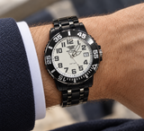 Navy Seal Soldier 51 watch worn on wrist