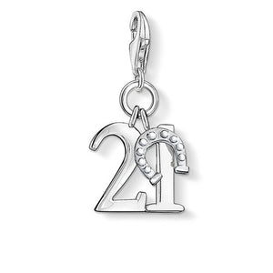 THOMAS SABO CHARM PENDANT "LUCKY NUMBER 21"