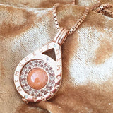 MI MONEDA  NOCHE ROSEGOLD TONED DISK