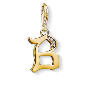 THOMAS SABO CHARM PENDANT "LETTER B GOLD"