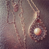 MI MONEDA  NOCHE ROSEGOLD TONED DISK