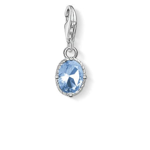 THOMAS SABO CHARM PENDANT "BLUE STONE"
