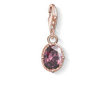 THOMAS SABO CHARM PENDANT "PURPLE STONE"