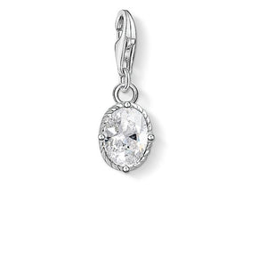 THOMAS SABO CHARM PENDANT "WHITE STONE"