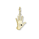 THOMAS SABO CHARM PENDANT "VINTAGE HAND GOLD"