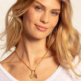 THOMAS SABO CHARM PENDANT "VINTAGE HAND GOLD"