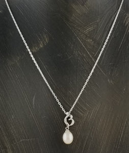 Sterling Silver Freshwater Pearls Necklace