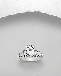Claddagh 925 Sterling Silver Ring