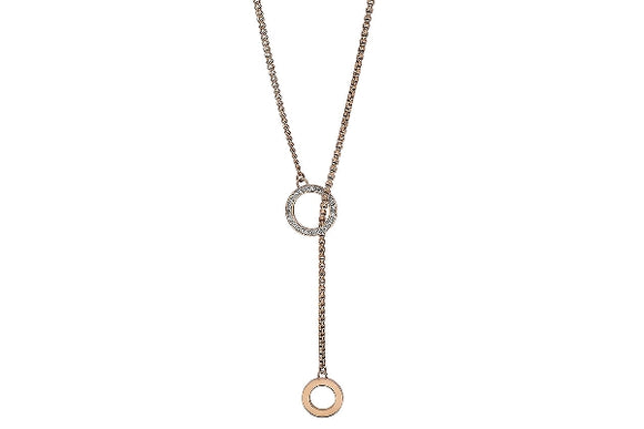 Qudo INTERCHANGEABLE Necklace Bitonto / Rose Gold Plated