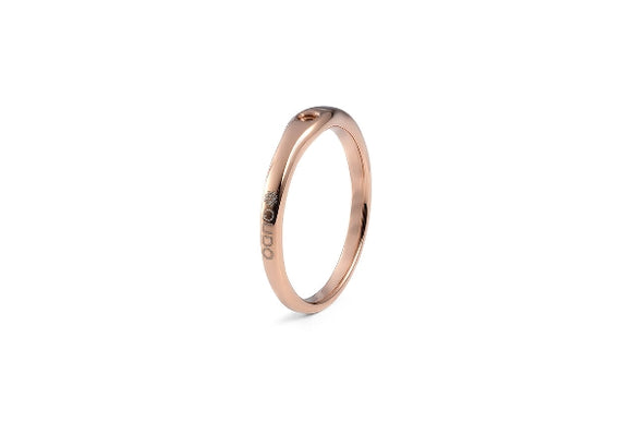 Qudo Interchangeable Ring FINE / Rose Gold Plated