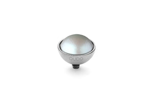 Qudo INTERCHANGEABLE Top BOTTONE/ Iridescent Dove Grey pearl