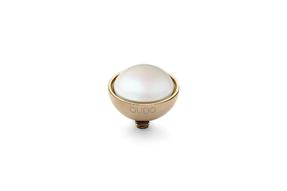 Qudo INTERCHANGEABLE Top BOTTONE/ / Pearlescent White Pearl