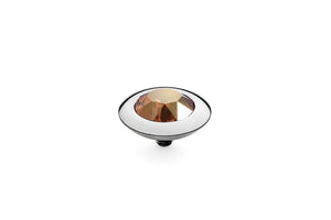 Qudo INTERCHANGEABLE Top TONDO/ 13mm metallic sunshine