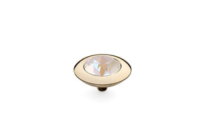Qudo INTERCHANGEABLE Top TONDO/ 13mm light grey delite