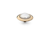 Qudo INTERCHANGEABLE Top TONDO/ 16mm white pearl