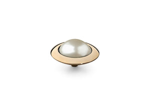 Qudo INTERCHANGEABLE Top TONDO/ 16mm cream pearl