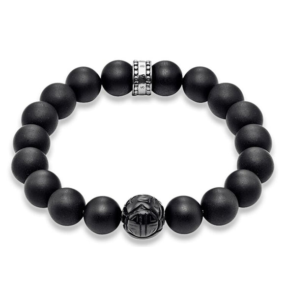 THOMAS SABO OBSIDIAN BRACELET