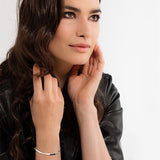 THOMAS SABO LOVE BRIDGE BRACELET "INFINITY DIAMOND "ENGRAVABLE