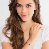 THOMAS SABO LOVE BRIDGE BRACELET "INFINITY DIAMOND "ENGRAVABLE