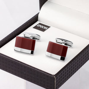 Enamel Cufflinks French Shirt