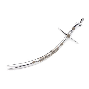 Stainless Steel Sword of Ali Zulfiqar with Stainless Steel Chain