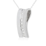 Polished Round ZC Sterling Silver Pendant Reverie