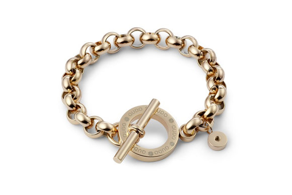 Qudo Interchangeable Bracelet CECCANO/ Gold Plated