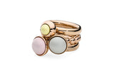 Qudo Interchangeable basic ring deluxe /rose gold